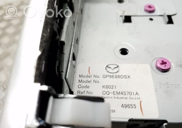 Mazda 6 Panel / Radioodtwarzacz CD/DVD/GPS GP9E66DSX