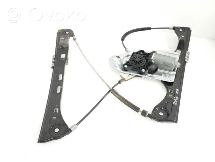 Mercedes-Benz C W203 Front door window regulator with motor 2037201846