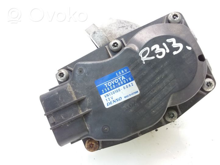 Toyota Avensis T270 EGR vožtuvas 258000R010