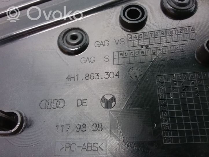 Audi A8 S8 D4 4H Keskikonsolin etusivuverhoilu 4H1863304