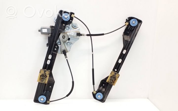 Opel Zafira C Front door window regulator with motor 13260137