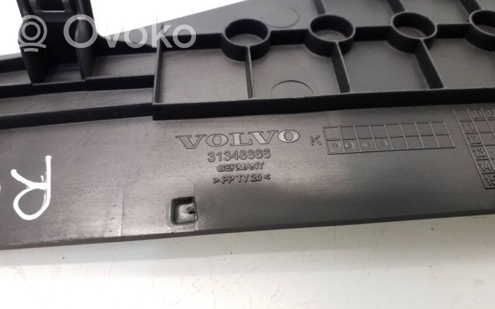 Volvo V60 Garniture latérale de console centrale avant 31348866