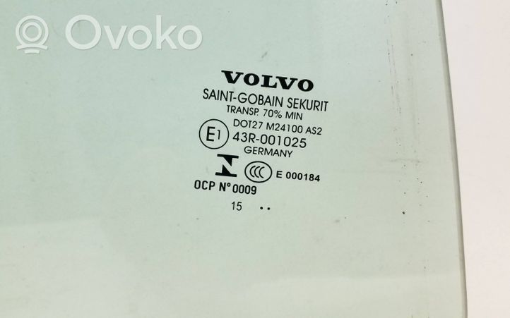 Volvo V60 Szyba drzwi tylnych 43R001025