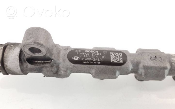 Hyundai i40 Listwa wtryskowa 314002A420