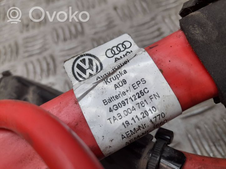 Audi A6 S6 C7 4G Cavo positivo (batteria) 4G1971111C