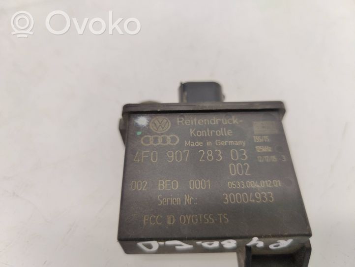 Audi Q7 4L Tire pressure control unit 4F0907283