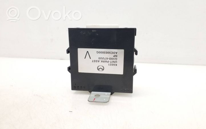 Mazda 6 Pysäköintitutkan (PCD) ohjainlaite/moduuli GV8D67UU0