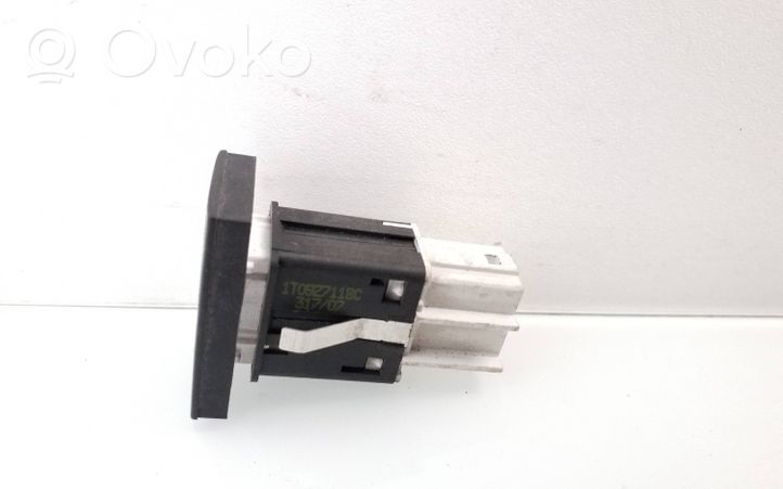 Volkswagen Caddy Traction control (ASR) switch 1T0927118C