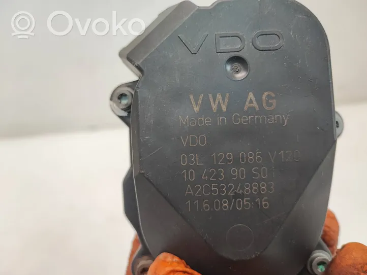 Volkswagen Tiguan Attuatore/motore della valvola del collettore di aspirazione 03L129086