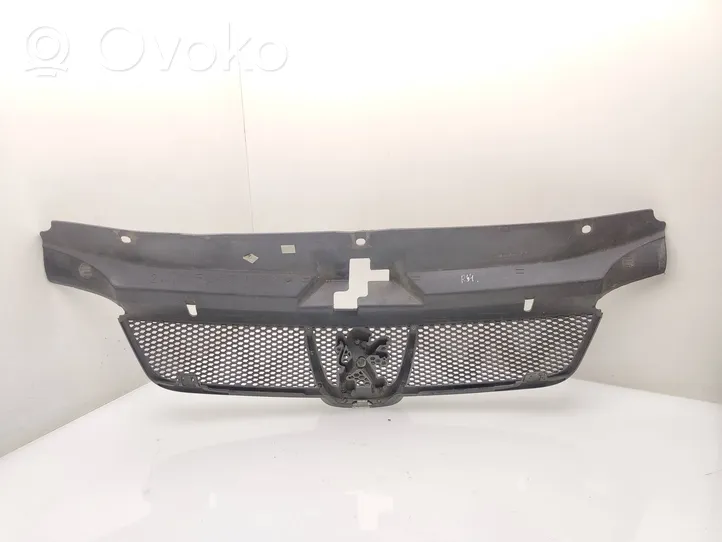 Peugeot 406 Grille calandre supérieure de pare-chocs avant 9631250277