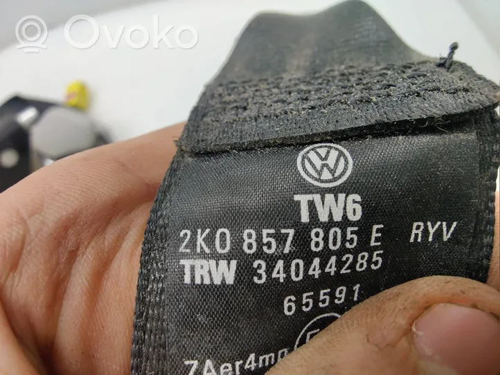 Volkswagen Caddy Etuistuimen turvavyö 2K0857805E