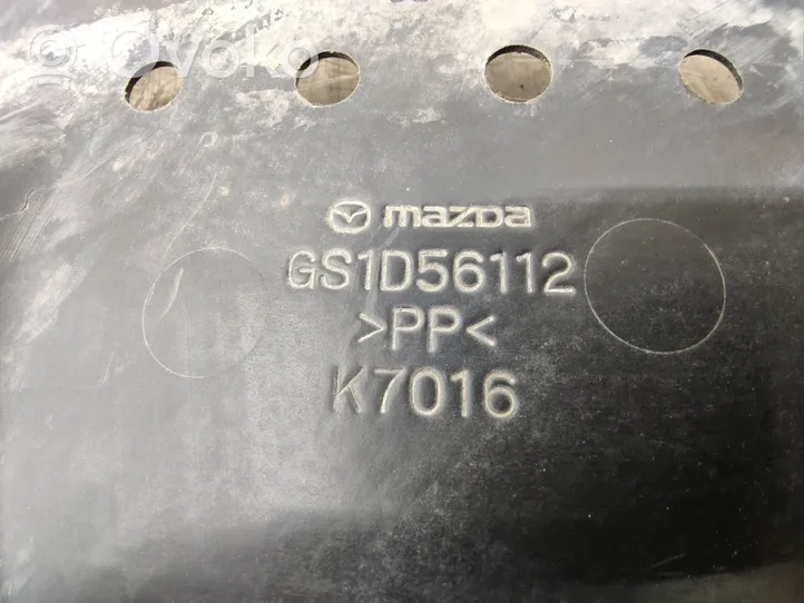 Mazda 6 Moottorin alustan välipohjan roiskesuoja GS1D56112
