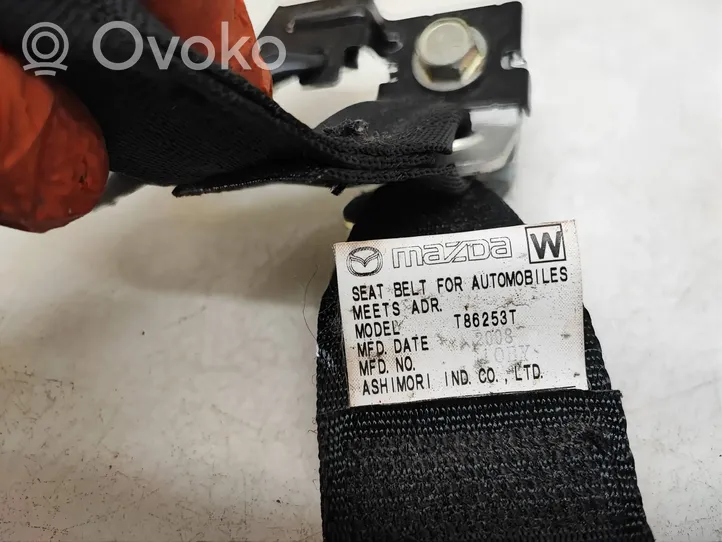 Mazda 6 Takaistuimen turvavyön solki T86253T