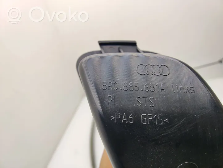 Audi Q5 SQ5 Istuimen selkänojan säätövipu/-kahva 8R0885681A