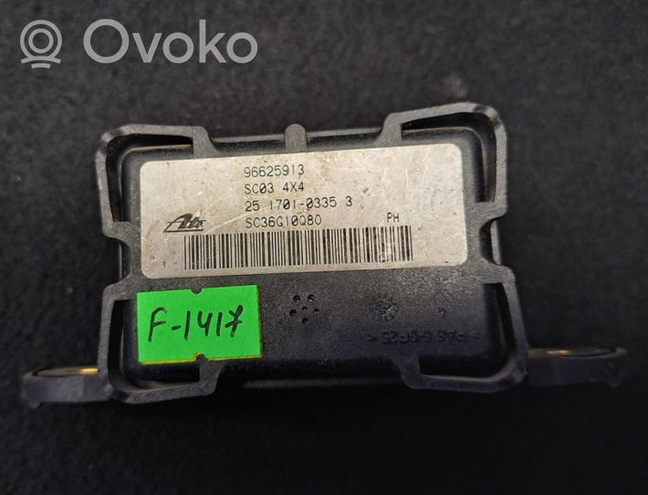 Chevrolet Captiva ESP acceleration yaw rate sensor 96625913