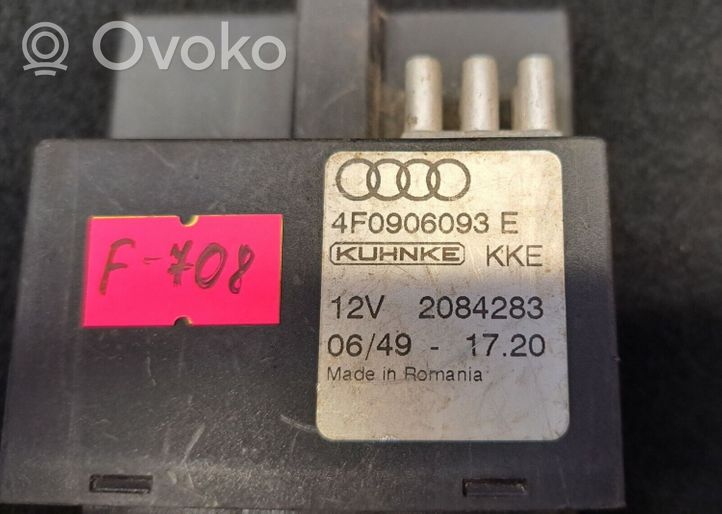 Audi A6 S6 C6 4F Polttoaineen ruiskutuspumpun ohjainlaite/moduuli 4F0906093E