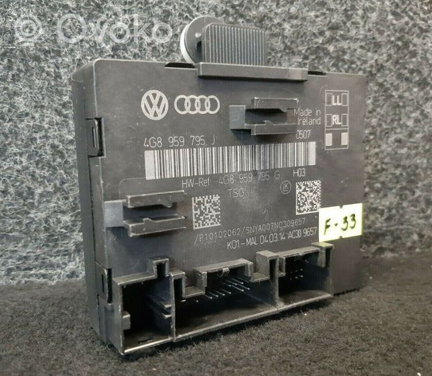 Audi A6 S6 C7 4G Unité de commande module de porte 4G8959795J