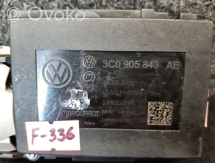 Volkswagen PASSAT B7 Virtalukko 3C0905843AE