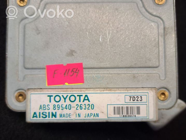 Toyota Hiace (H200) ABS-ohjainlaite/moduuli 8954026320