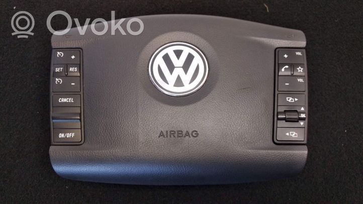 Volkswagen Touareg I Airbag de volant 3D0880203B