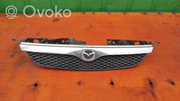 Mazda 323 Grille calandre supérieure de pare-chocs avant BJ3D501T1D