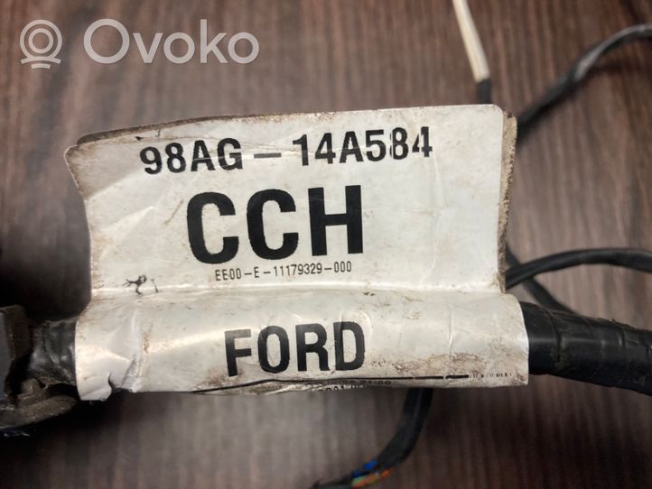 Ford Focus Wiązka przewodów drzwi tylnych 98AC14A584CCH