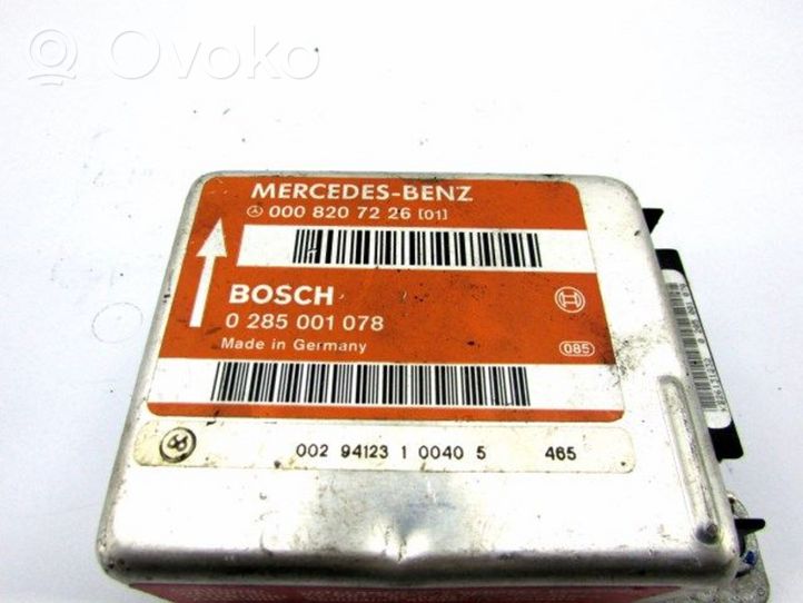 Mercedes-Benz E W124 Airbag control unit/module BOSCH0285001078