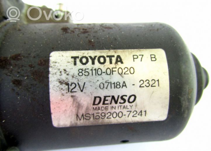 Toyota Corolla Verso E121 Moteur d'essuie-glace 