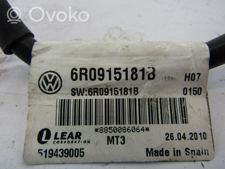 Volkswagen Polo V 6R Positive cable (battery) 