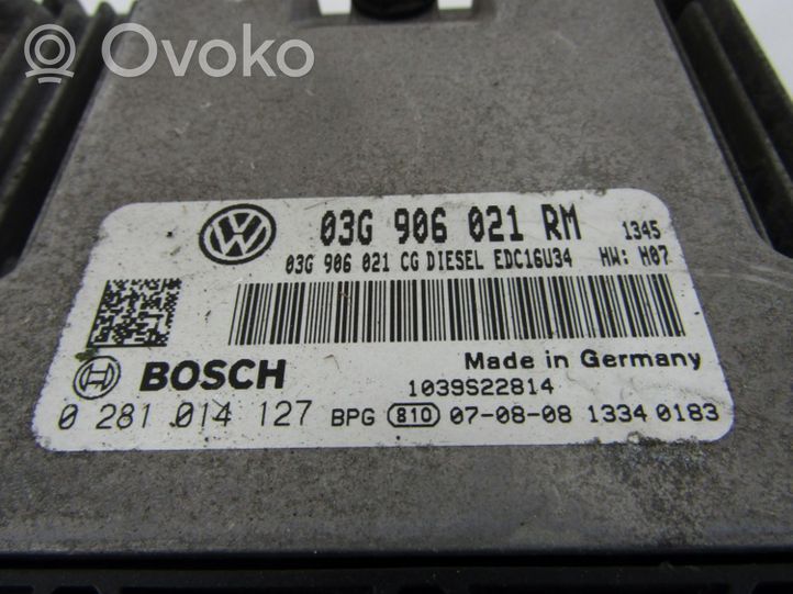 Volkswagen Touran I Moottorin ohjainlaite/moduuli 