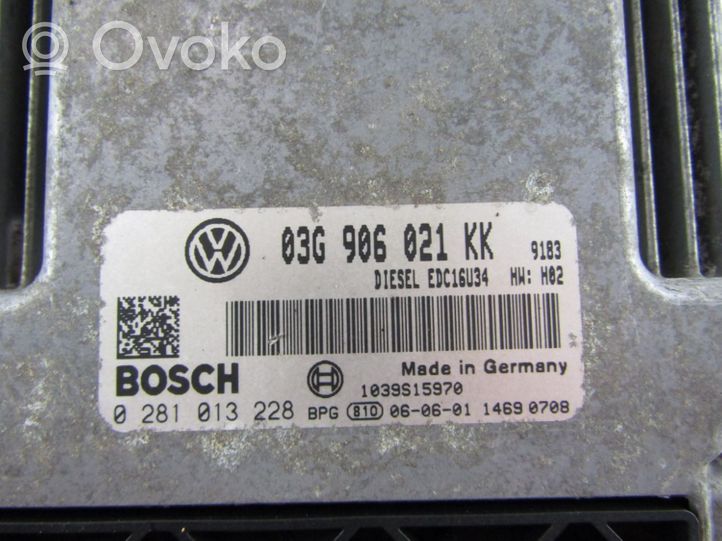 Volkswagen Golf V Centralina/modulo del motore 