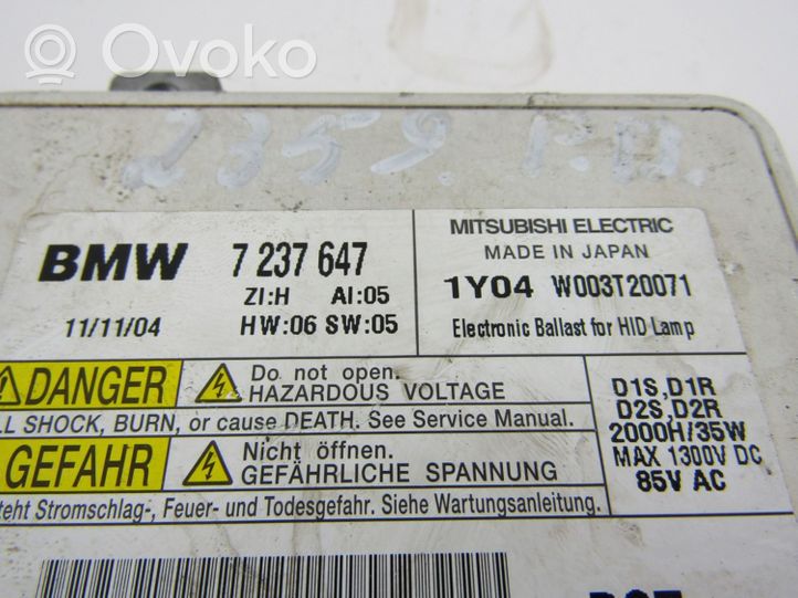 BMW 1 F20 F21 Ajovalojen virranrajoitinmoduuli Xenon 