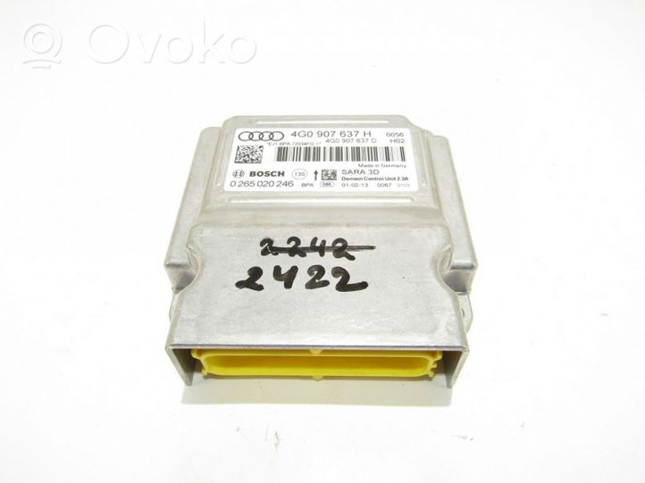 Audi A6 S6 C7 4G Sensore di imbardata accelerazione ESP 4G0907637H;4g0907637d