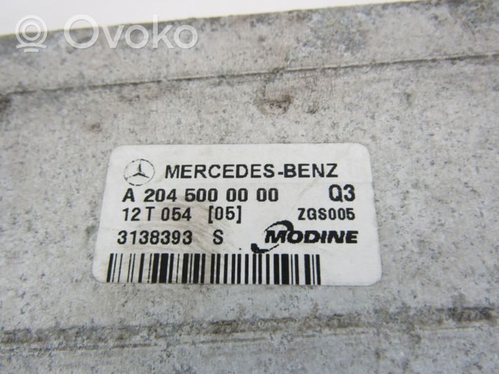 Mercedes-Benz E W212 Radiatore intercooler 