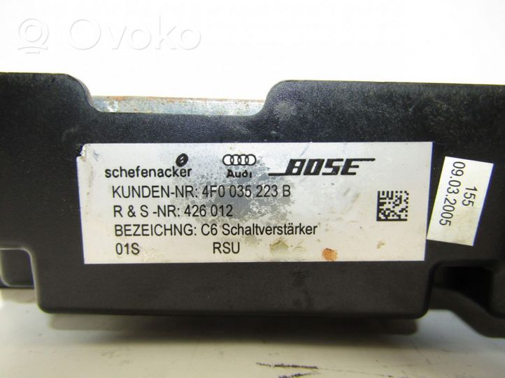 Audi A6 S6 C6 4F Garso stiprintuvas 