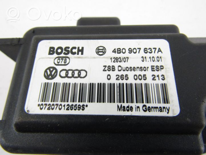 Audi A6 Allroad C5 ESP acceleration yaw rate sensor 