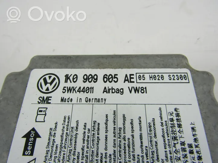 Volkswagen Scirocco Airbag control unit/module 