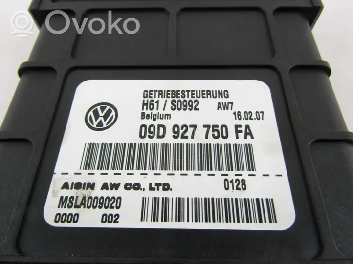 Volkswagen Touareg I Pavarų dėžės valdymo blokas 