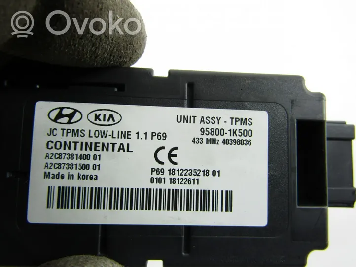 Hyundai ix20 Sterownik / Moduł kontroli ciśnienia w oponach 