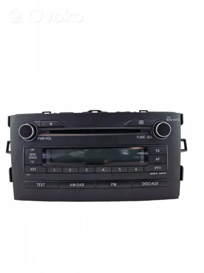 Toyota Auris 150 Radio/CD/DVD/GPS-pääyksikkö 