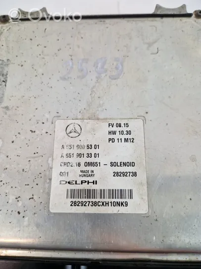 Mercedes-Benz E W212 Moottorin ohjainlaite/moduuli 