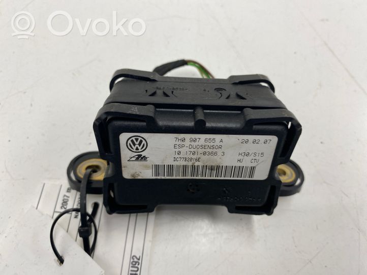 Volkswagen Touran I ESP Drehratensensor Querbeschleunigungssensor 7H0907655A