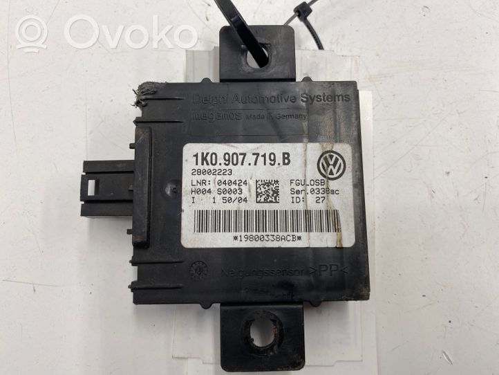 Volkswagen Touran I Hälytyksen ohjainlaite/moduuli 1K0907719B