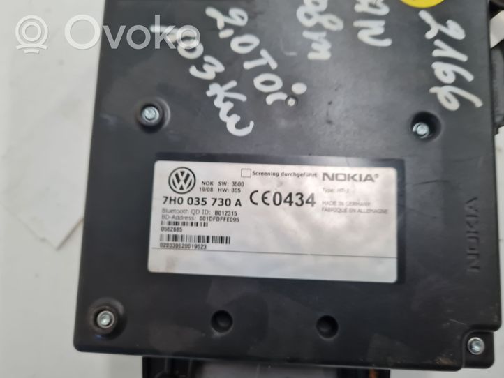 Volkswagen Sharan Unité de commande, module téléphone 7H0035730A