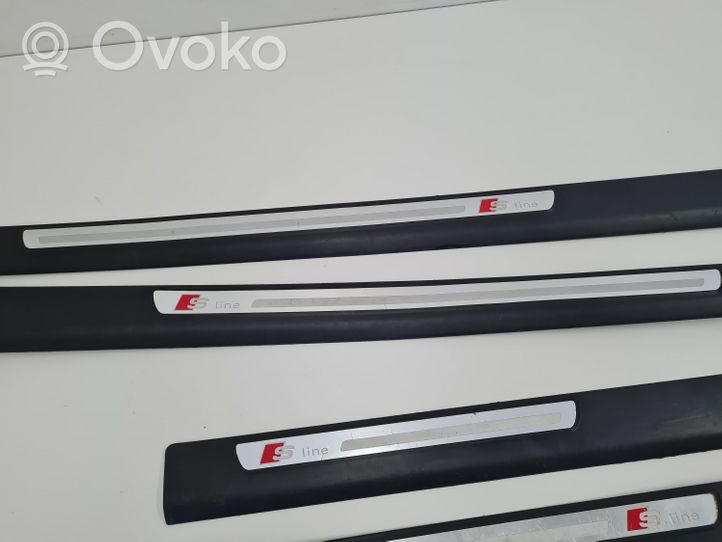 Audi A6 S6 C6 4F Front sill trim cover 4F0853374