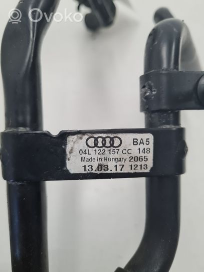 Audi A4 S4 B9 Przewód / Wąż chłodnicy 04L122157CC