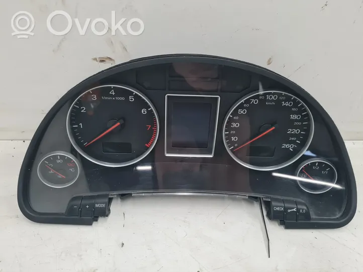 Audi A4 S4 B6 8E 8H Compteur de vitesse tableau de bord 1036901830