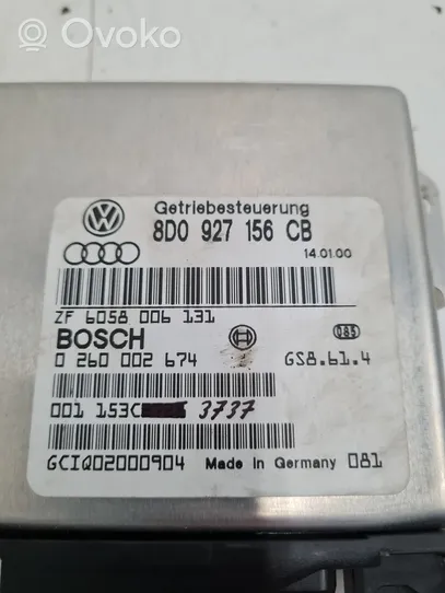 Audi A4 S4 B5 8D Centralina/modulo scatola del cambio 8D0927156CB