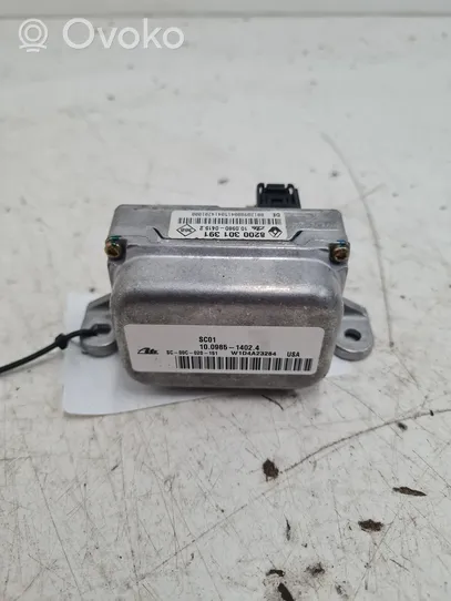 Renault Vel Satis ESP acceleration yaw rate sensor 8200301391