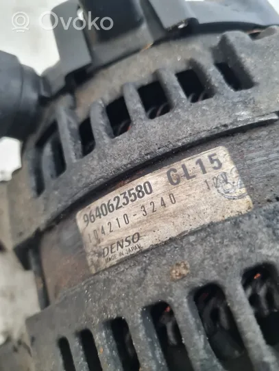 Peugeot 607 Generator/alternator 9640623580